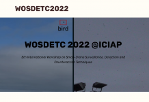 The project team among the winners in the 5th Drone vs. Bird Challenge.