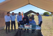 Teams from MTU and RaSS realized testing at the ‘Stenkovec’ training ground in North Macedonia