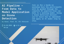 WORKSHOP: AI Pipeline – From Data to Model Application on Drone Detection